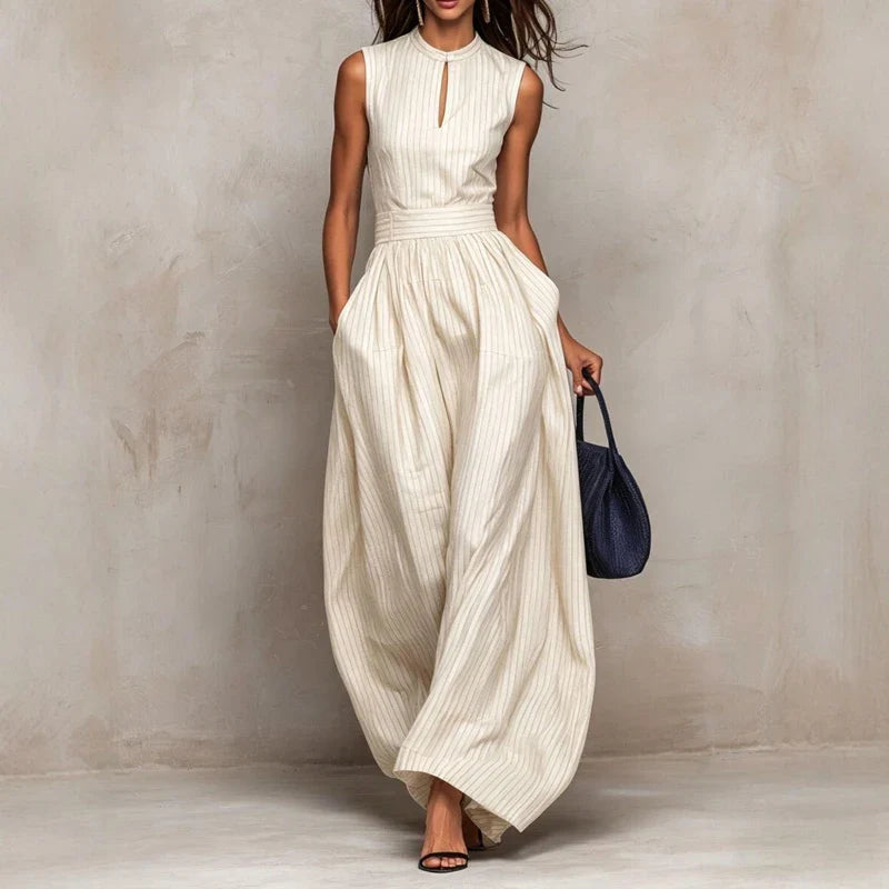 Anika Sleeveless Wide Leg Jumpsuit