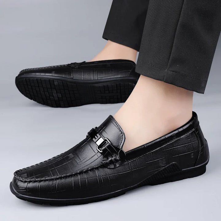 Logan Leather Dress Loafers