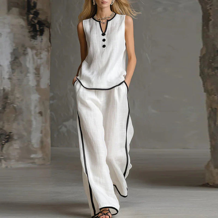 Lucy Sleeveless Two Piece Set
