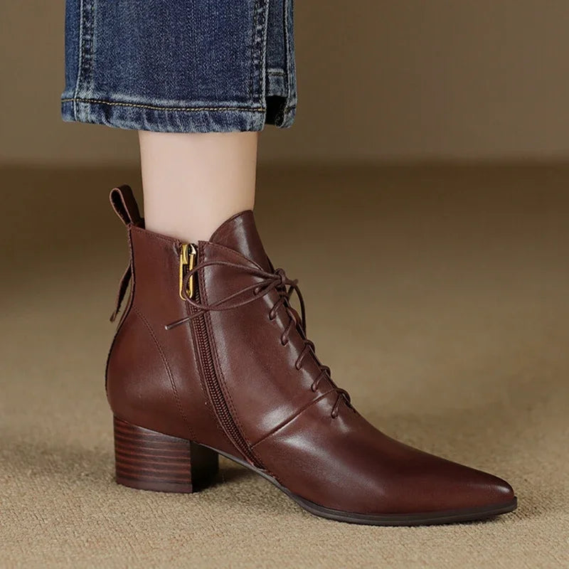 Marcela Lace Up Ankle Boot
