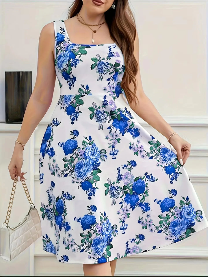 Minerva Floral Midi Dress