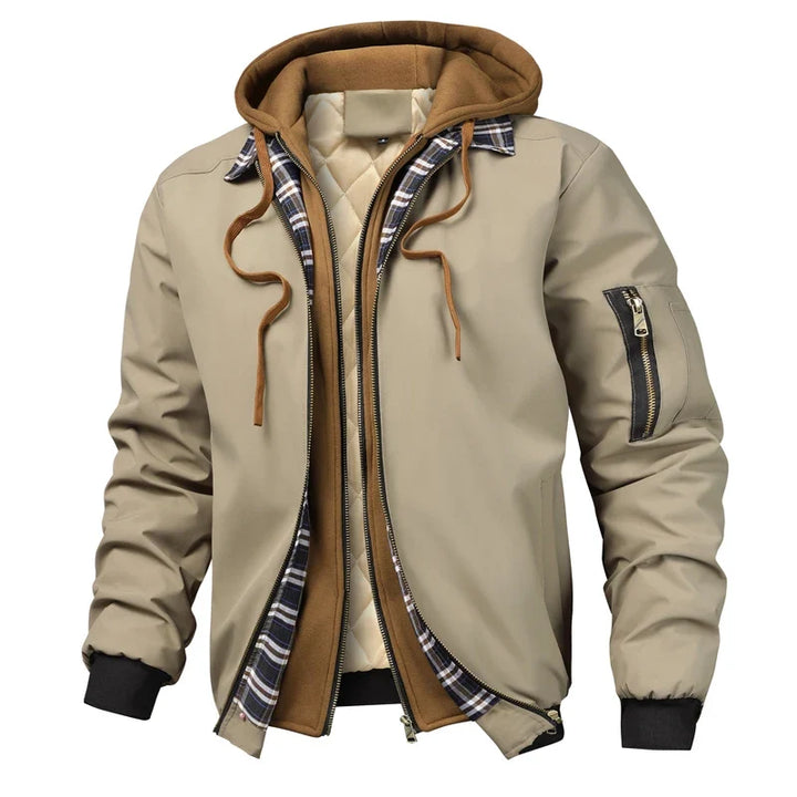 Preston Hooded Bomber Jacket