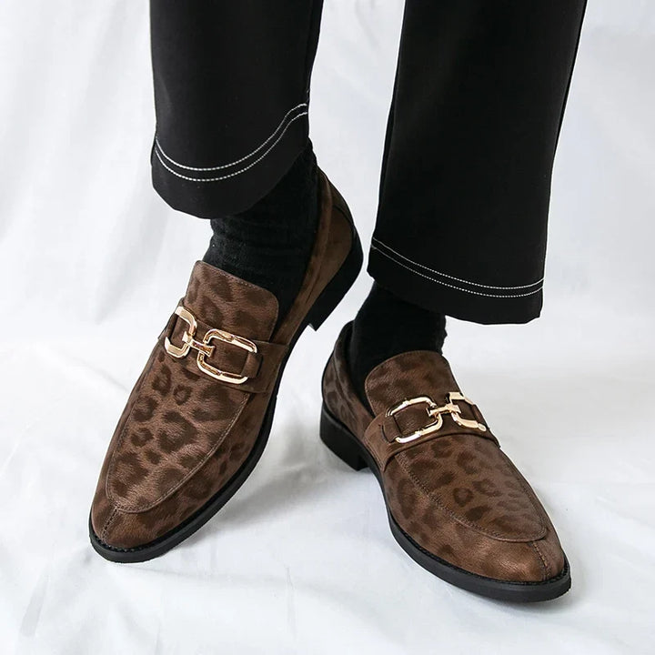 Rafael Leopard Loafers