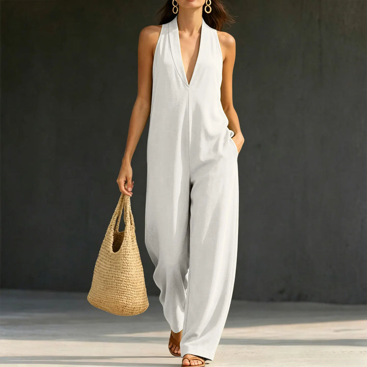 Avionne Comfortable Wide Leg Jumpsuit
