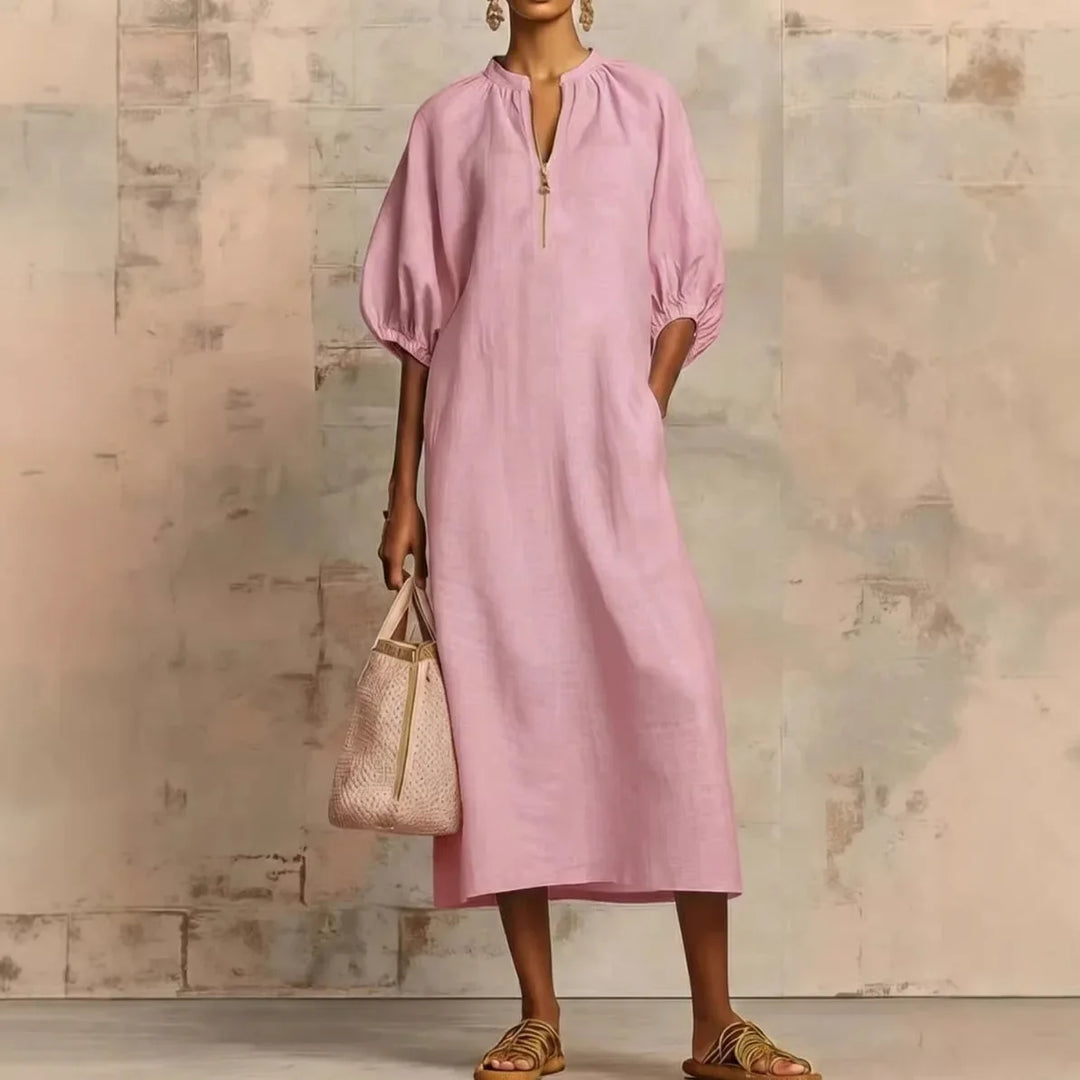 Darlene Puff Sleeve Dress