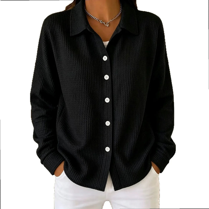 Marisette Button Front Blouse