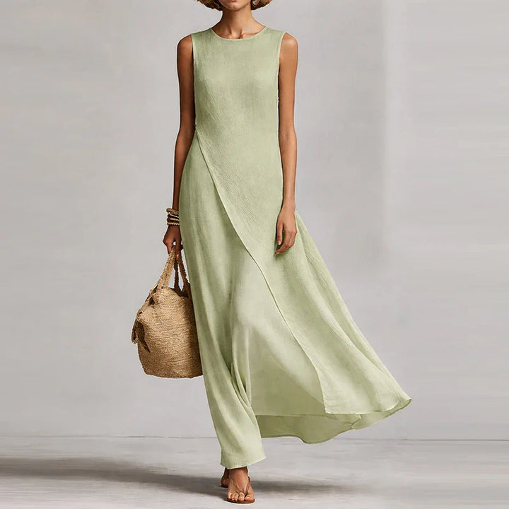 Saffira Breathable Casual Maxi Dress