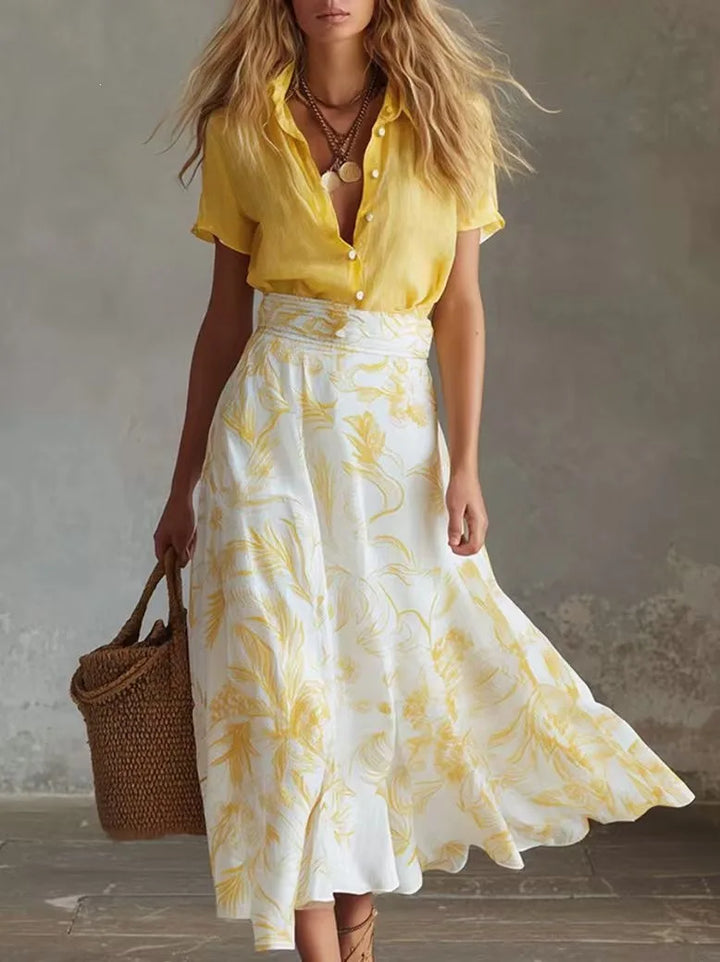 Patrizia Summer Linen Matching Set
