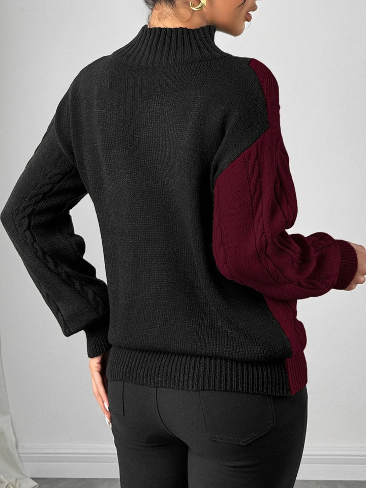Paloma Color Block Sweater