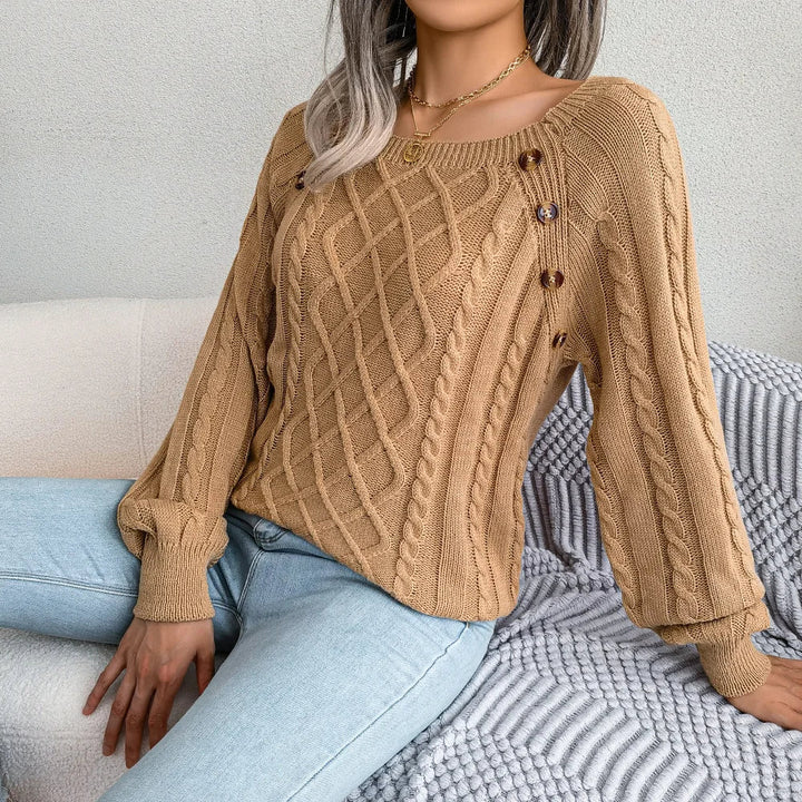 Talia Square Neck Sweater