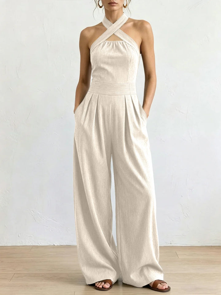 Verena Halter Wide Leg Jumpsuit