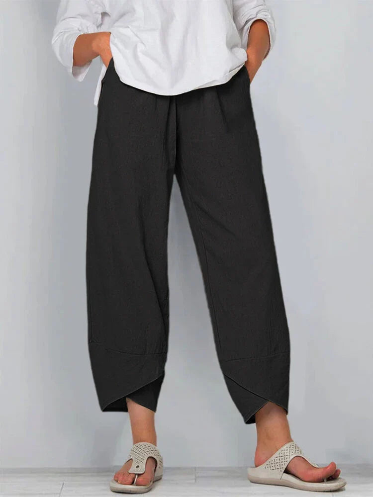 Madison Cotton Linen Harem Pants