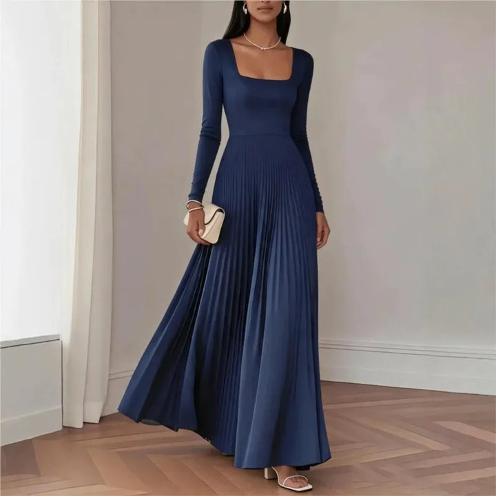 Tessa Pleated Maxi Dress