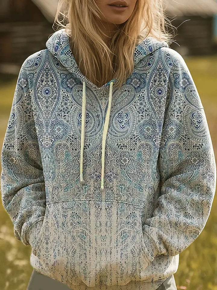 Aurelia Bohemian Print Hoodie