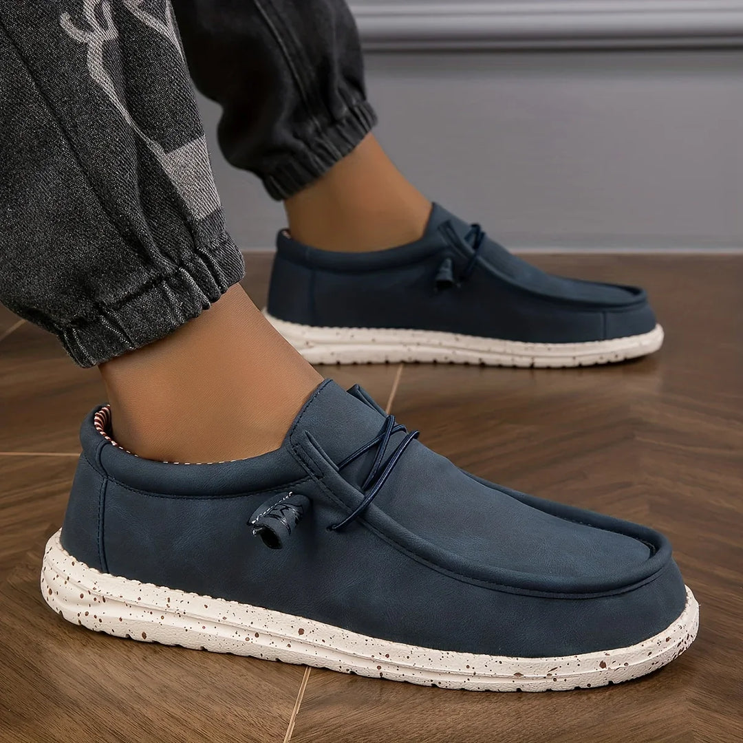 Vincent Flexible Vulcanized Comfort Loafers