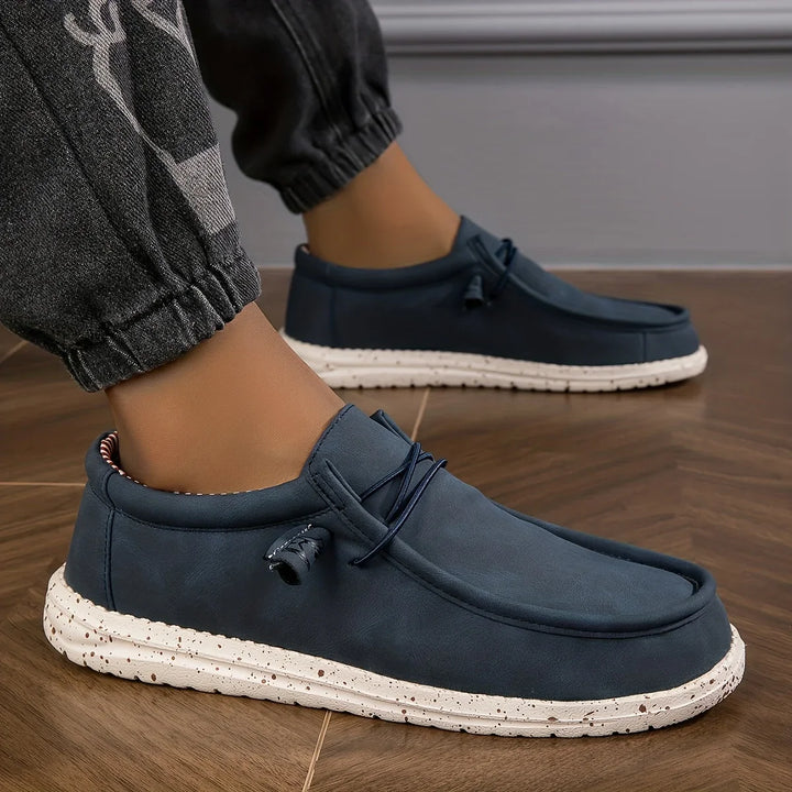 Vincent Flexible Vulcanized Comfort Loafers