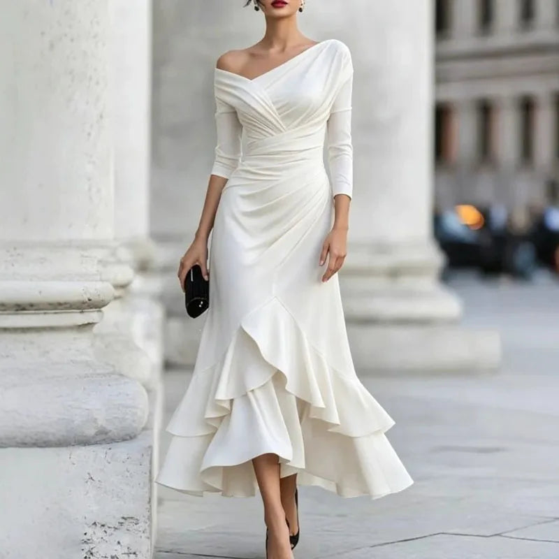 Callista Off Shoulder Mermaid Dress