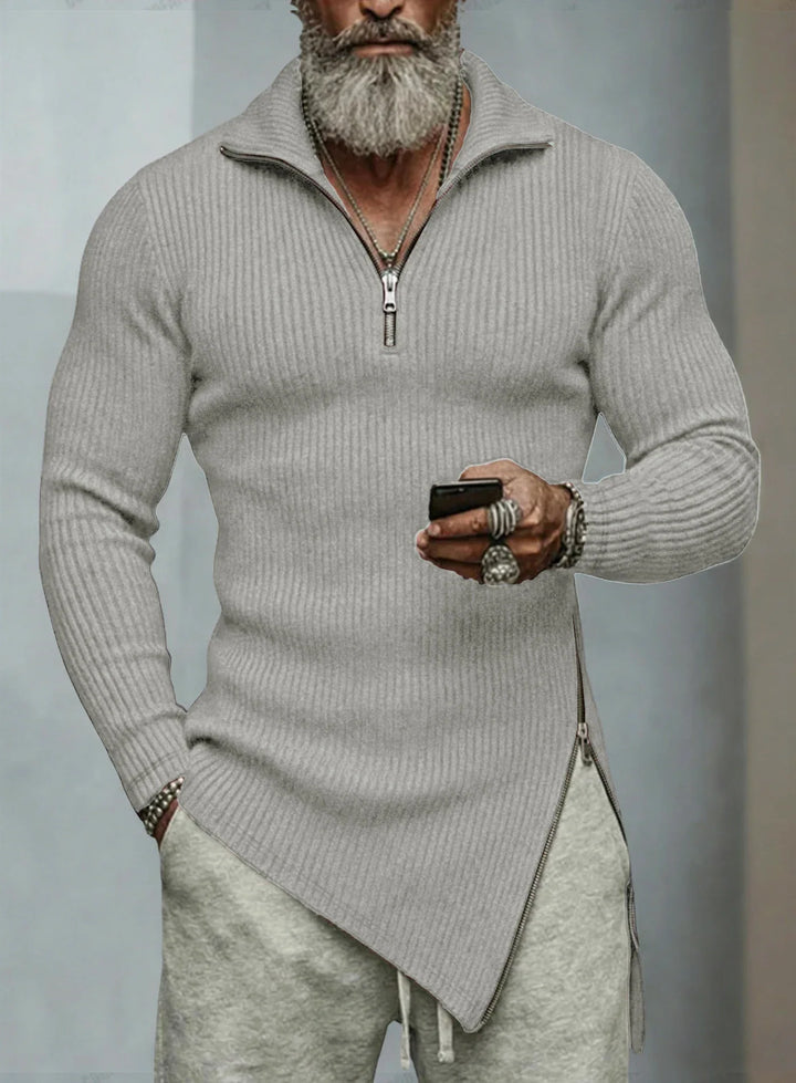 Jacob Quater Zip Knit Sweater