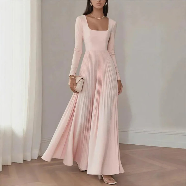 Tessa Pleated Maxi Dress