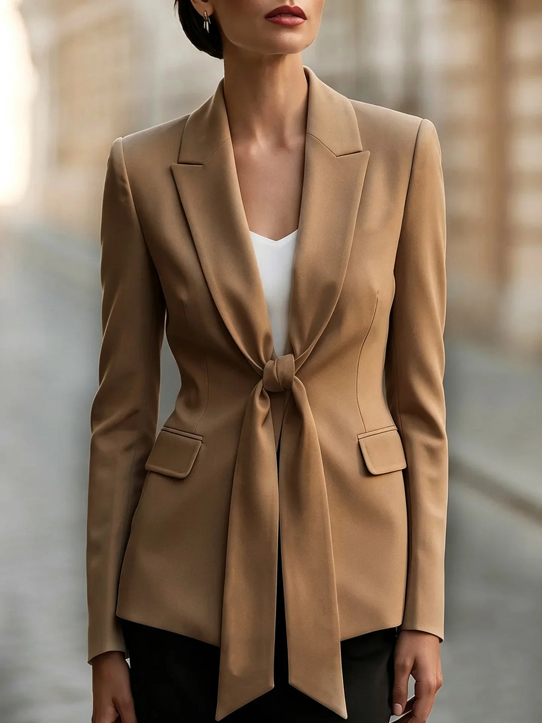 Lucienne Front Tie Blazer
