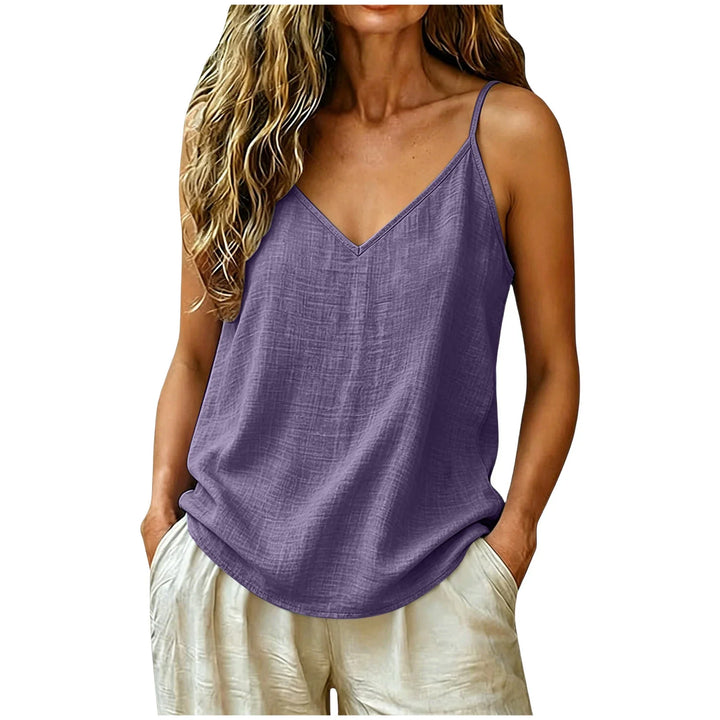 Maisie Cotton Linen Camisole