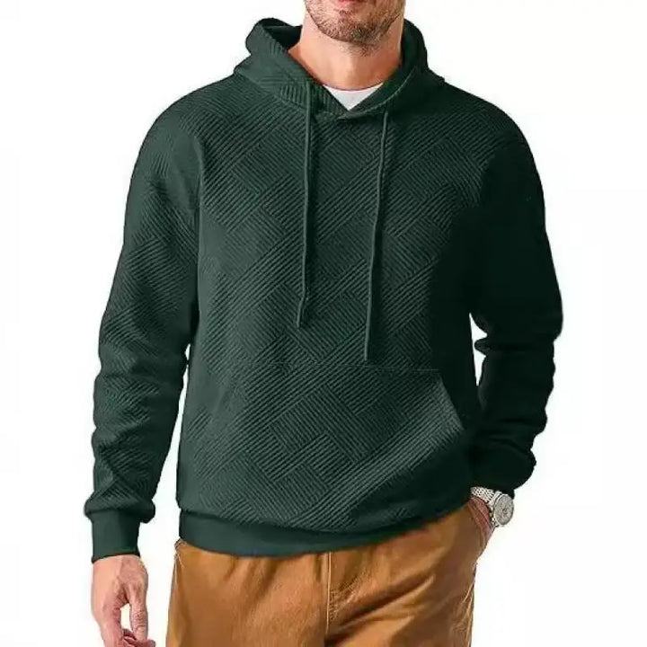 Benicio Textured Knit Hoodie