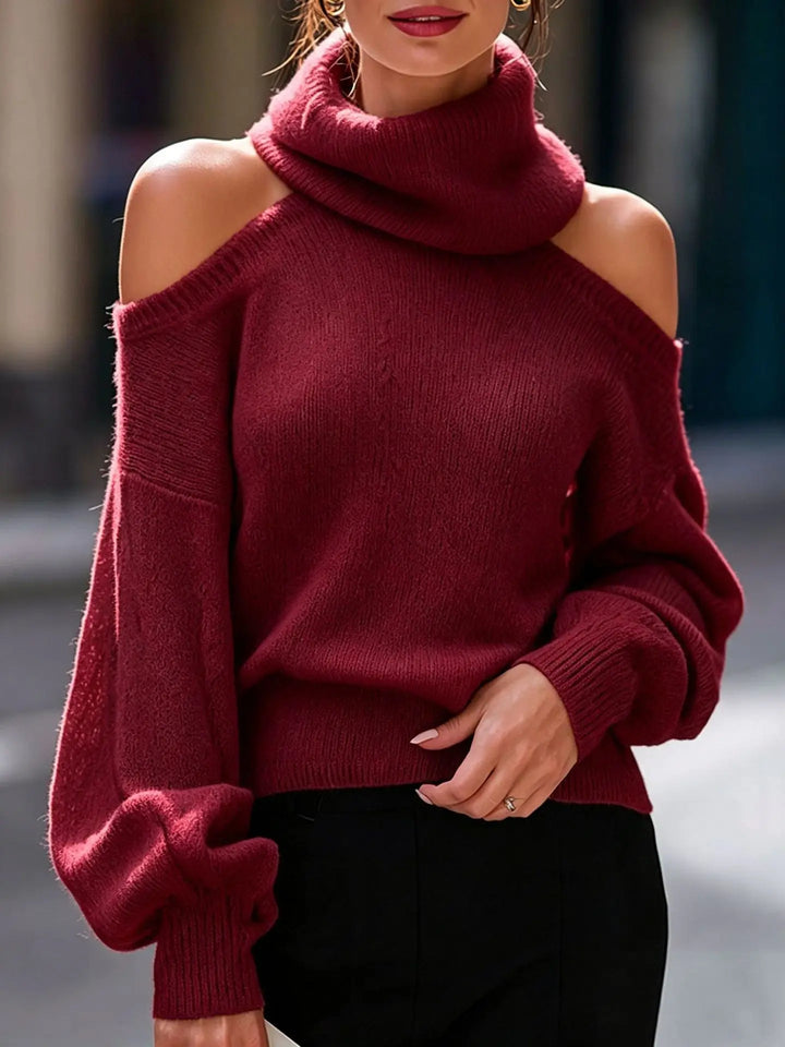 Imara Cold Shoulder Sweater
