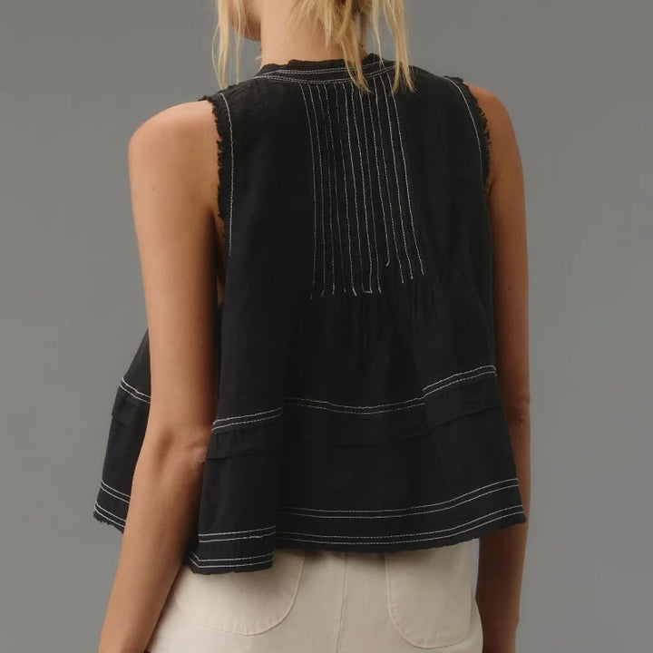 Opaline Layered V Neck Tank Top