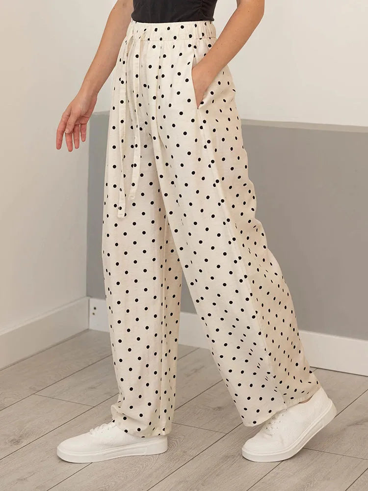 Farrah Polka Dot Trousers