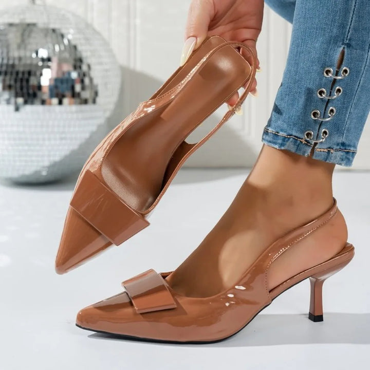 Connie Pointed Slingback Heels