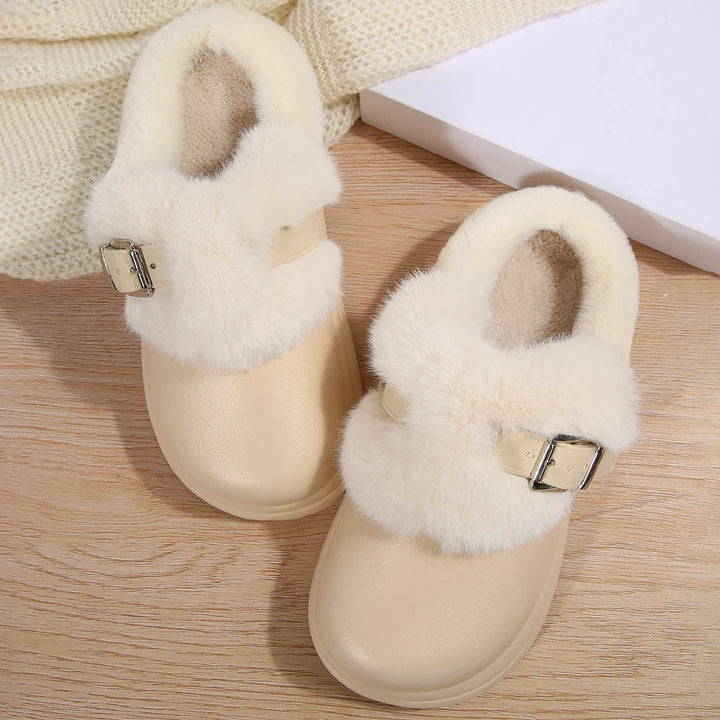 Winnie Platform Fur Clog