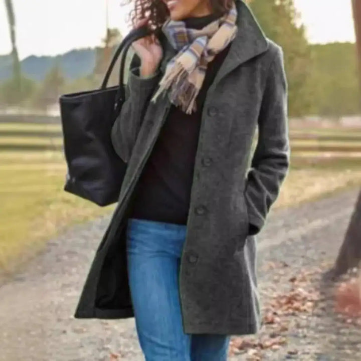 Noemi Single Breasted Coat