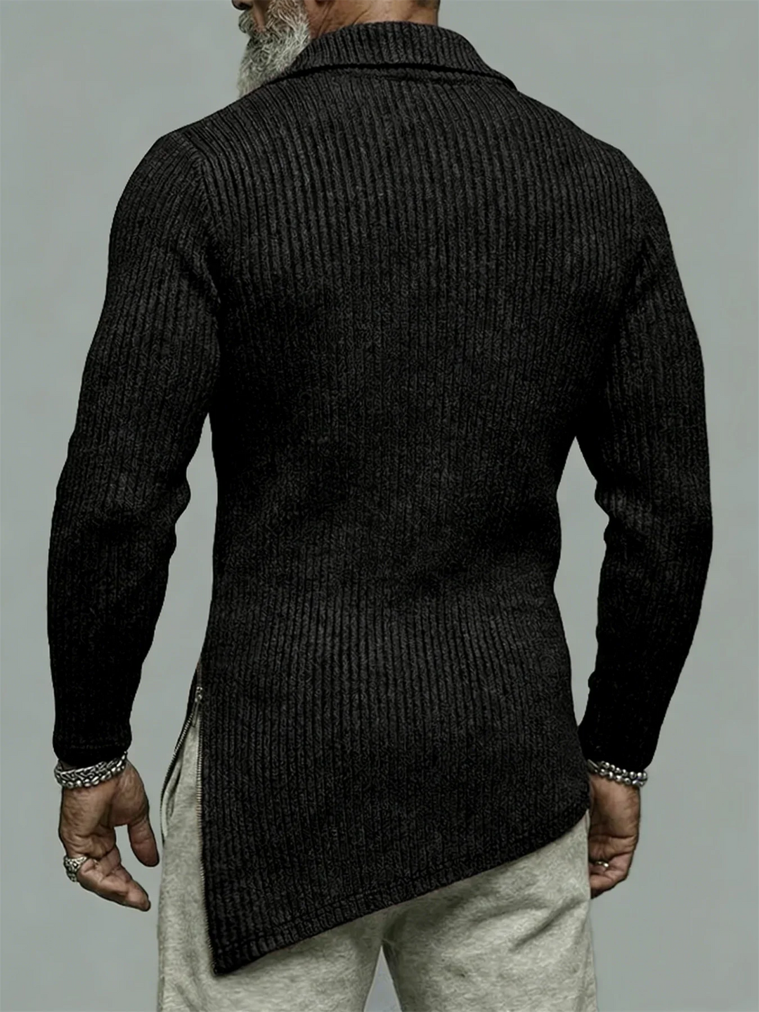 Jacob Quater Zip Knit Sweater