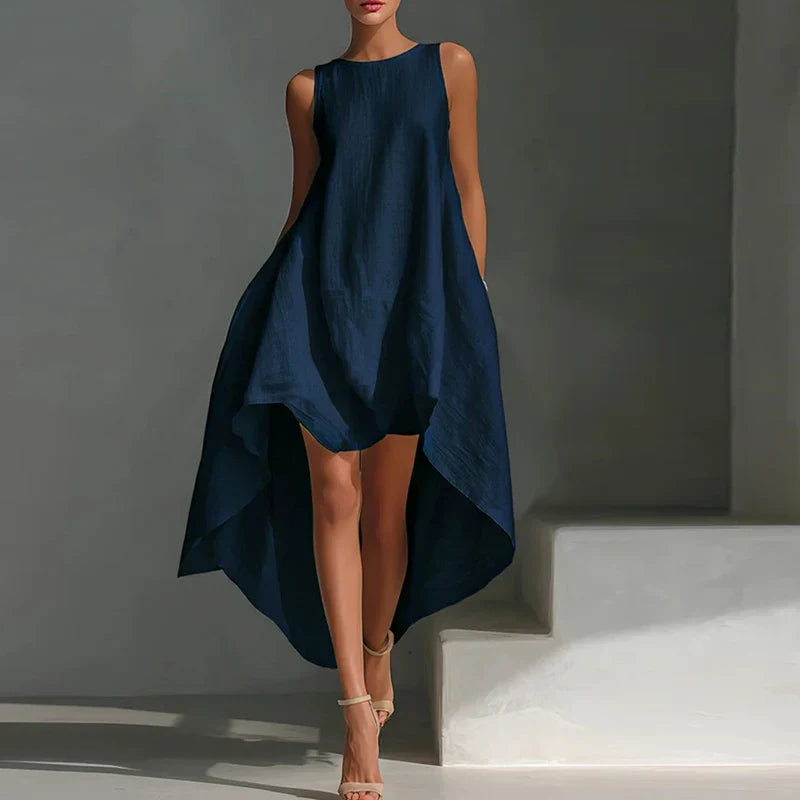 Riley Flowy High Low Maxi Dress