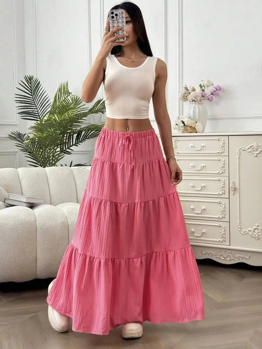 Millie Tiered Maxi Skirt