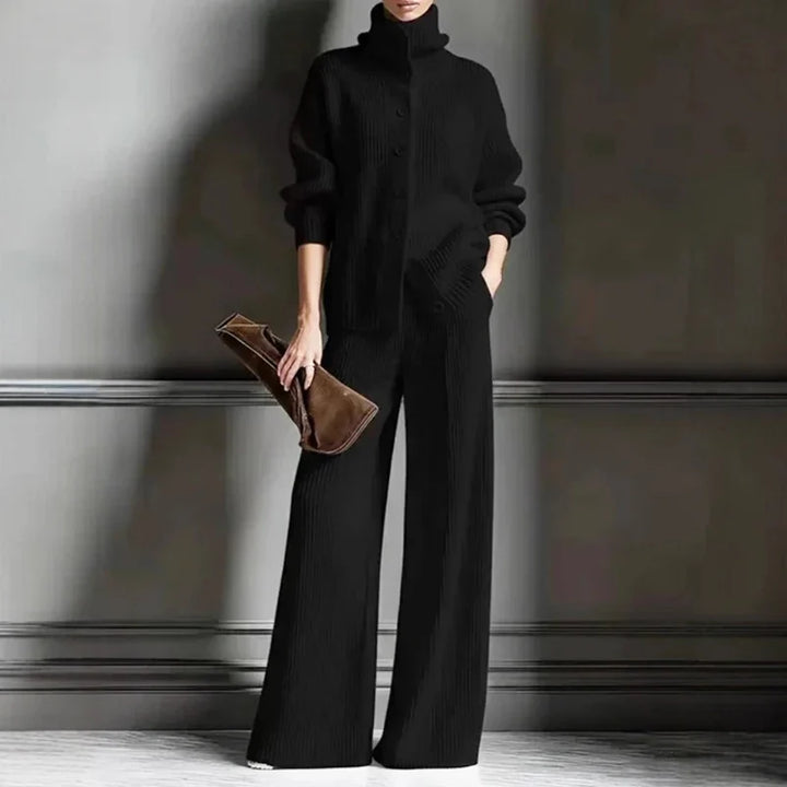 Mia Classic Ribbed Matching Set