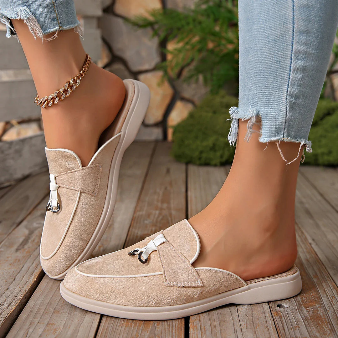 Gabrielle Tassel Mule Loafers