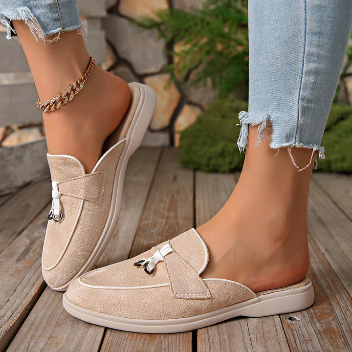 Gabrielle Tassel Mule Loafers
