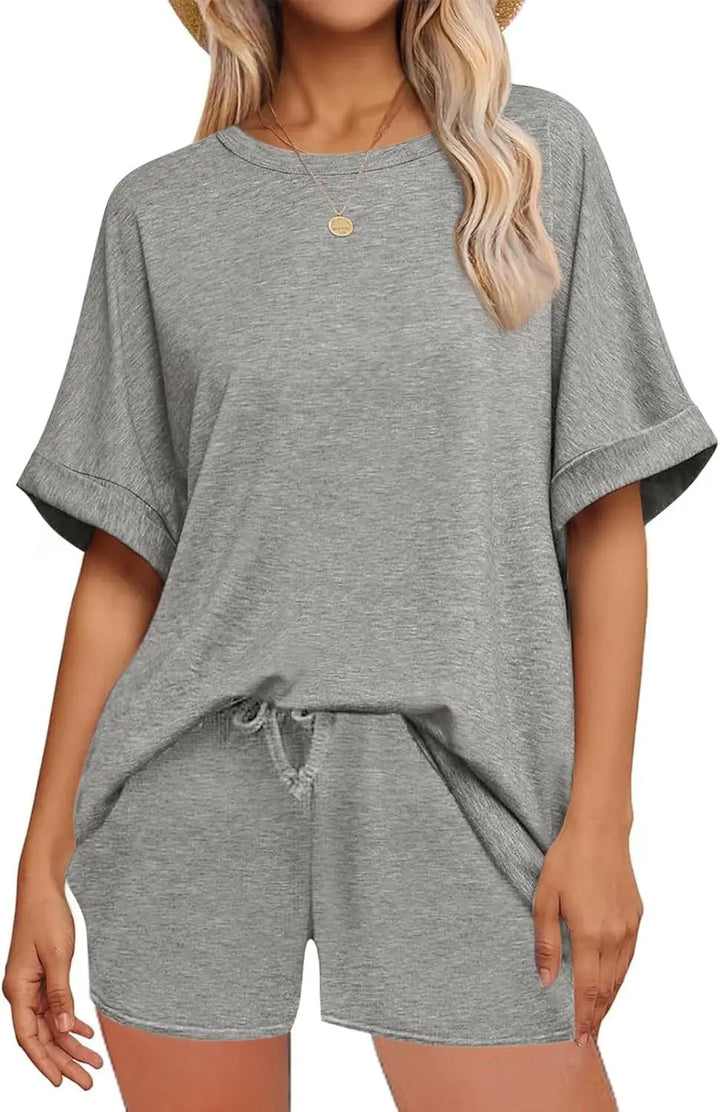 Madeline Casual Lounge Shorts Set