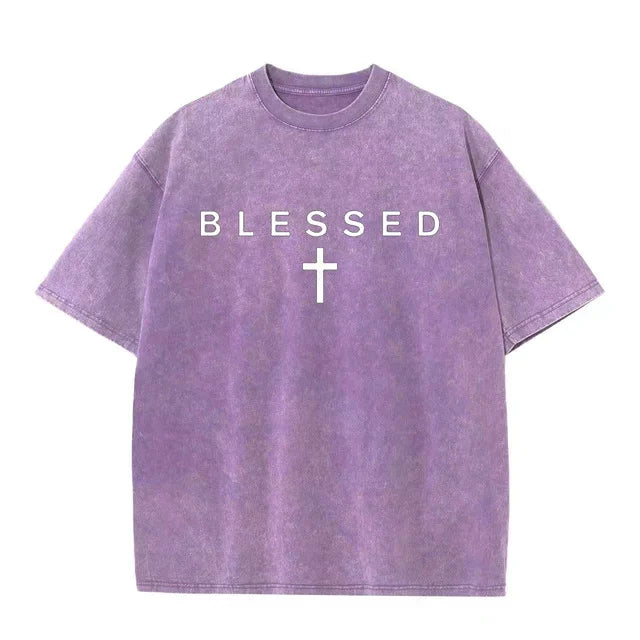 Dawson Blessed Faith Graphic Cotton T Shirt
