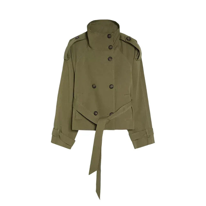 Genevra Double Breasted Trench
