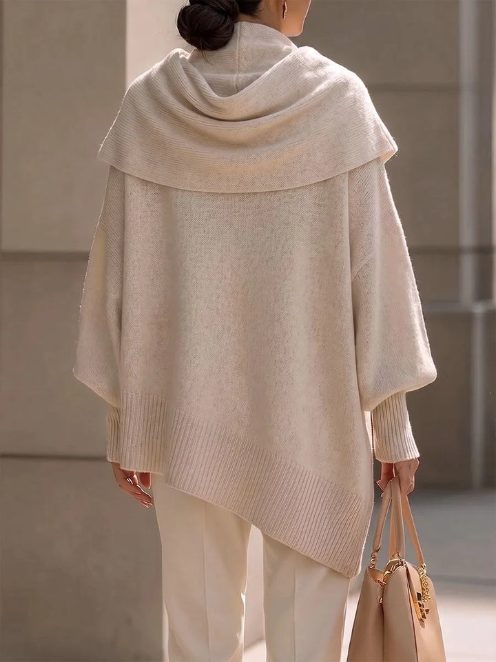 Liora Scarf Collar Poncho