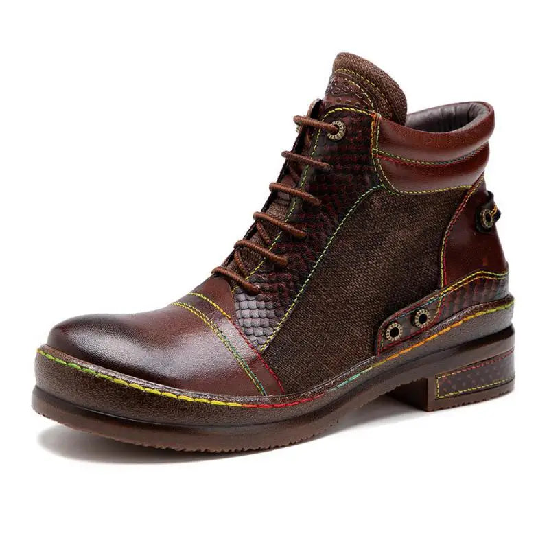 Dulcie Leather Ankle Boots