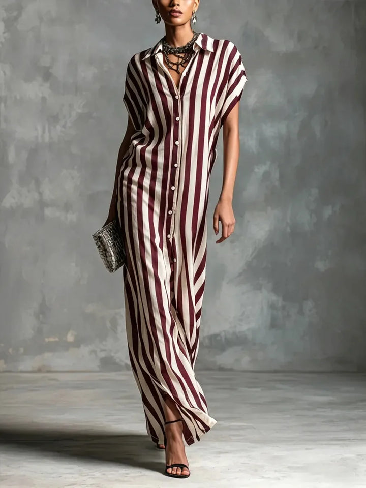 Tabitha Linen Long Shirt Dress