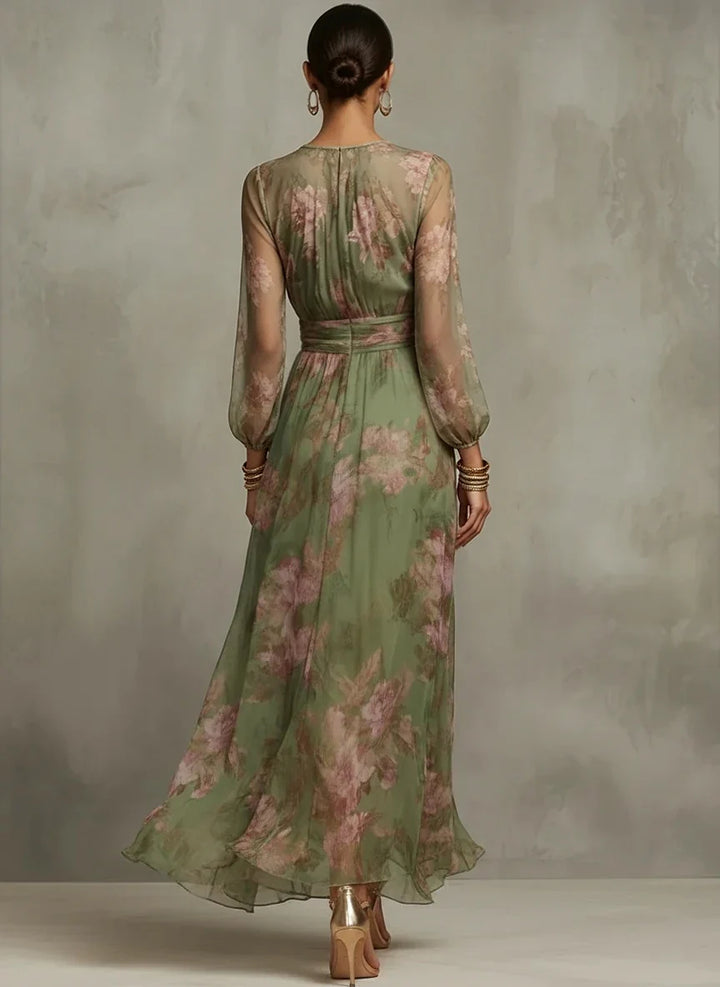 Seraphina Ruched Waist Maxi Dress