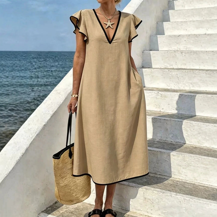 Imogen Boho Midi Dress