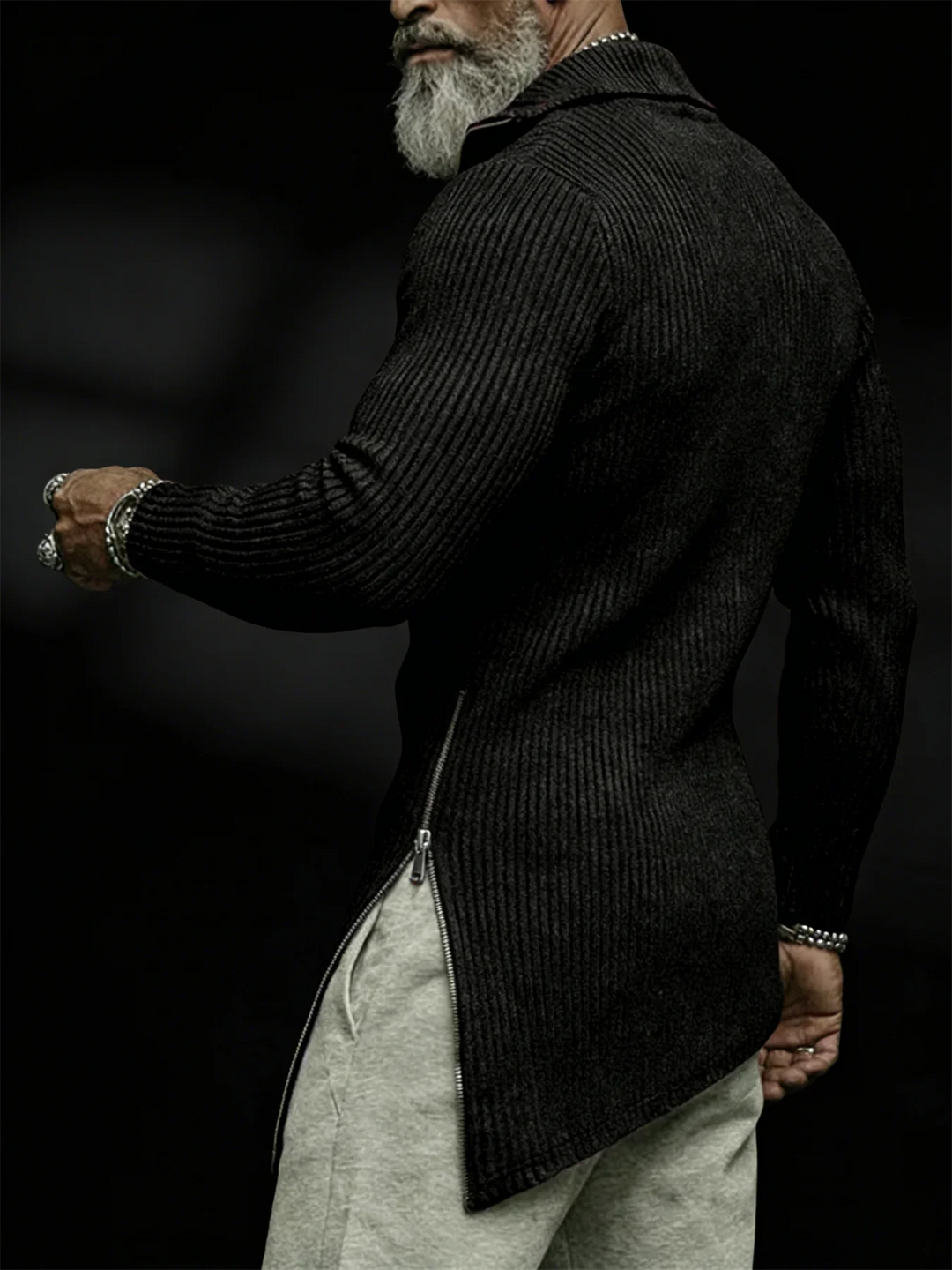 Jacob Quater Zip Knit Sweater