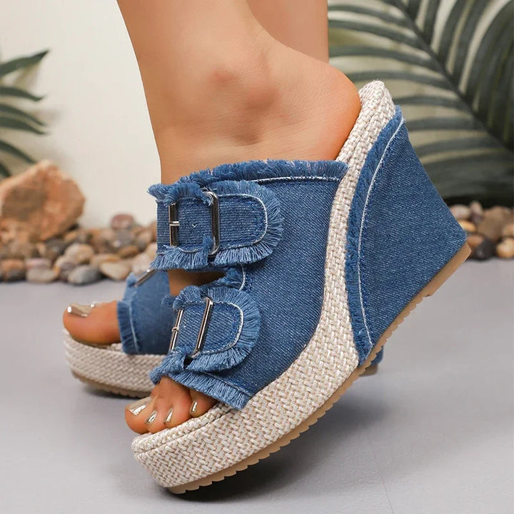Kenley Orthopedic Platform Sandals