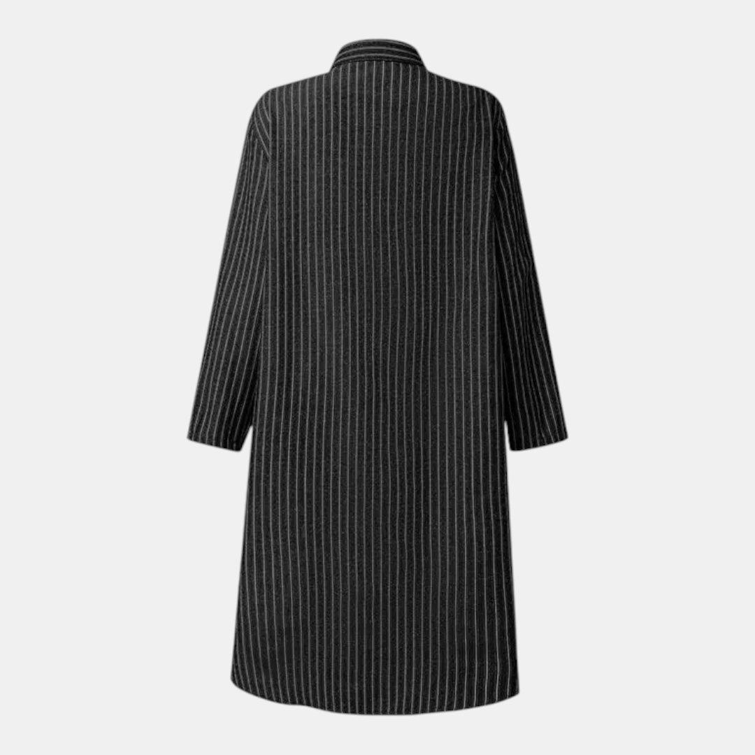 Valerie Button Front Midi Dress