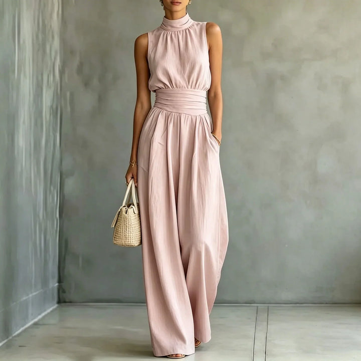 Lilly Sleeveless Wide Leg Jumpsuit
